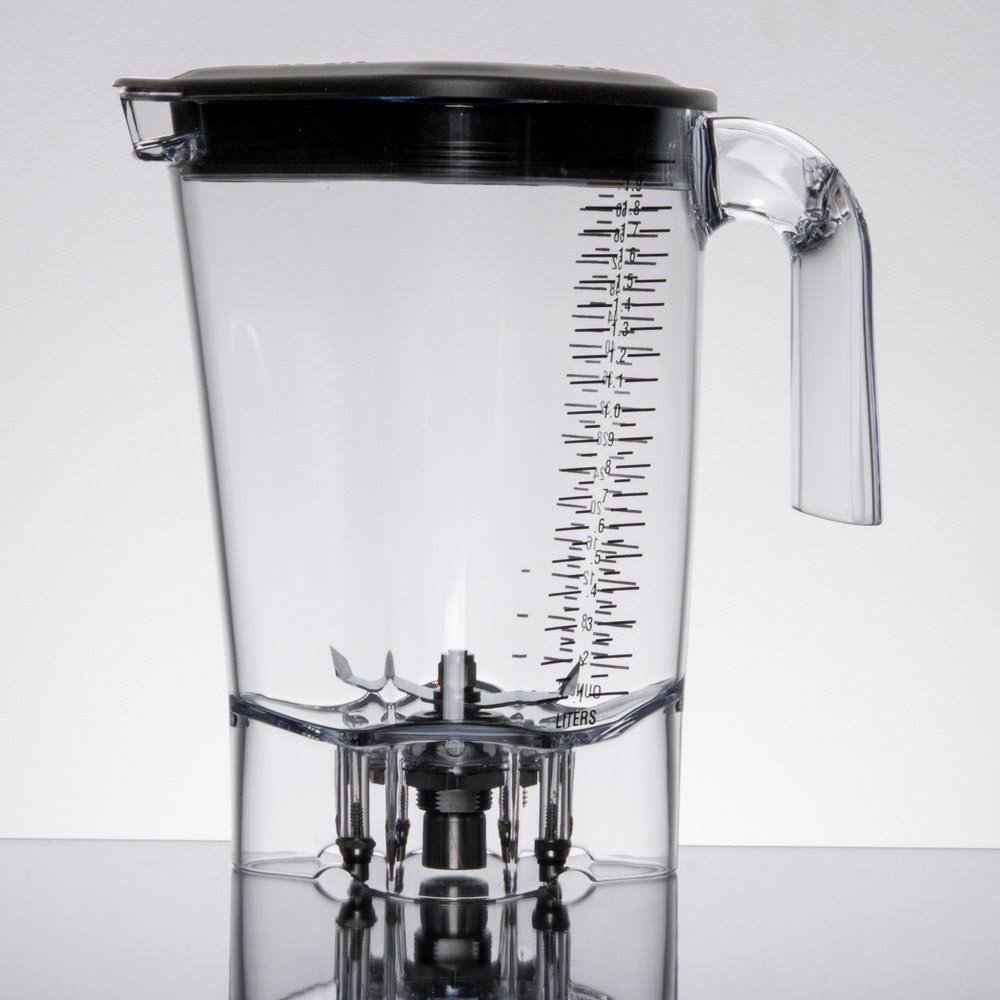 Hamilton Beach 6126-755 Eclipse Polycarbonate Blender Container with Blade Assembly and Lid, 64 oz