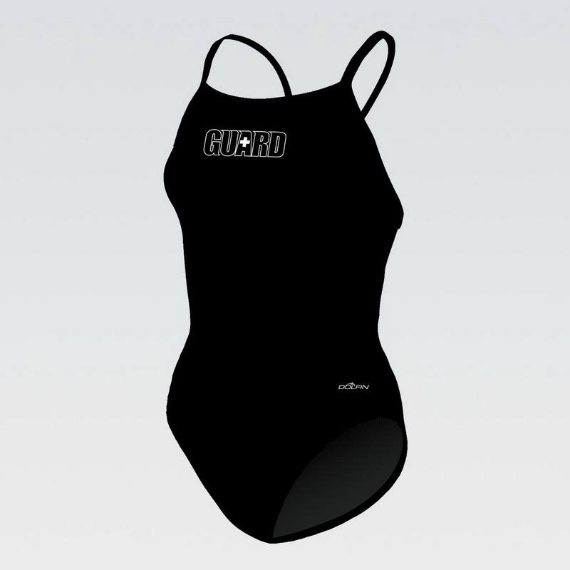 Dolfin 9615l - Solid V-2 BACK, Price/each - Guard Black, 34