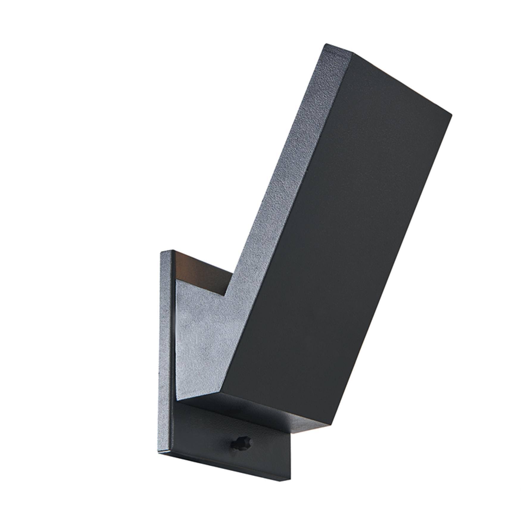 Chloe Lighting Wyatt Transitional LED Textured Black Outdoor/Indoor Wall Sconce 9x22 Height