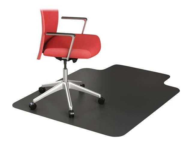 Deflect-o EconoMat Hard Floor Chair Mat, Black