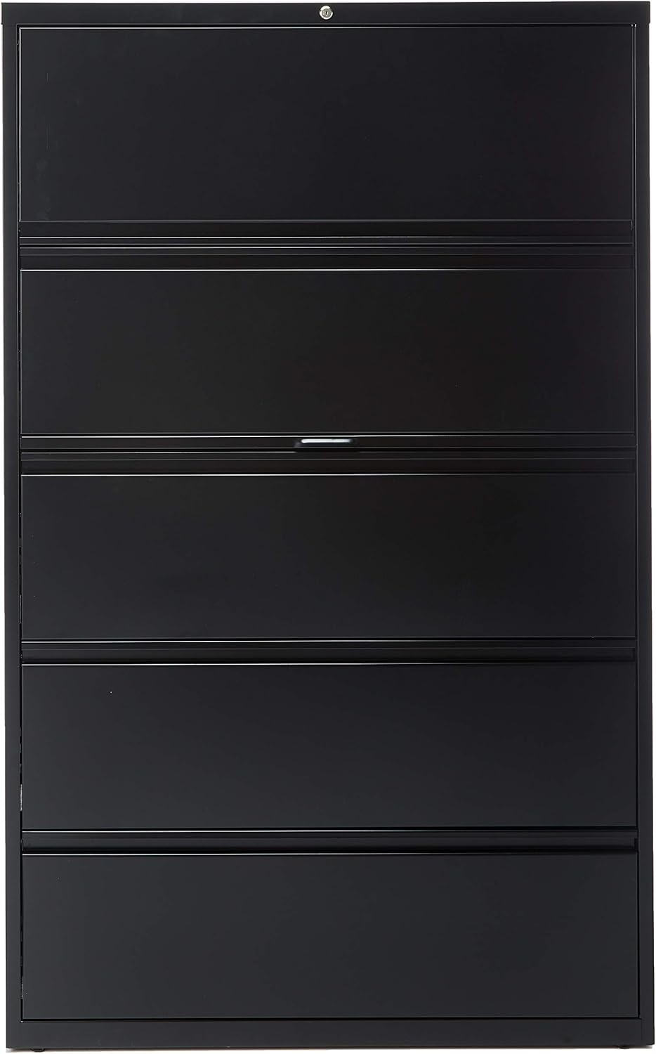 Lorell Fortess Lateral File, Black