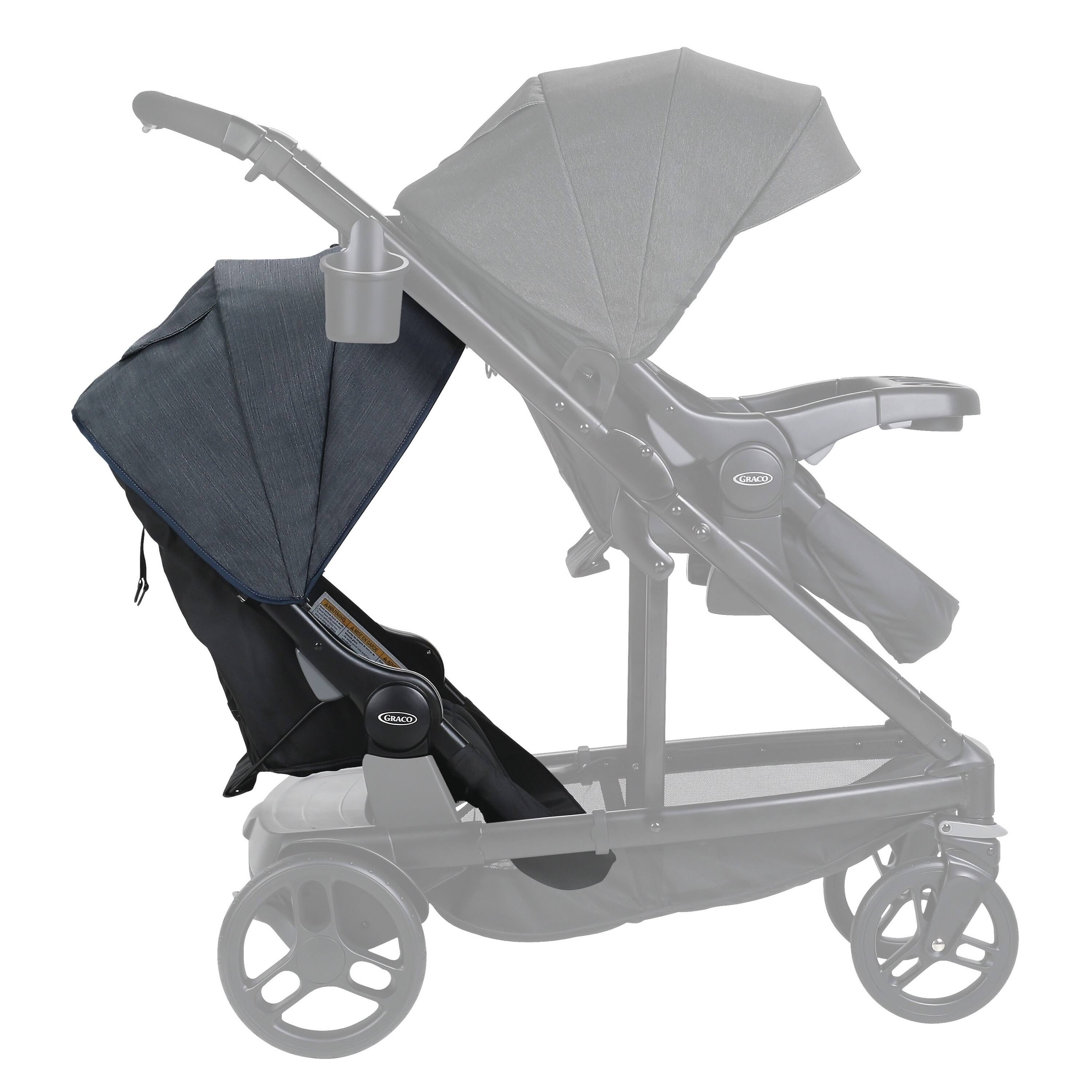 Graco Uno2Duo Stroller Second Seat, Reece