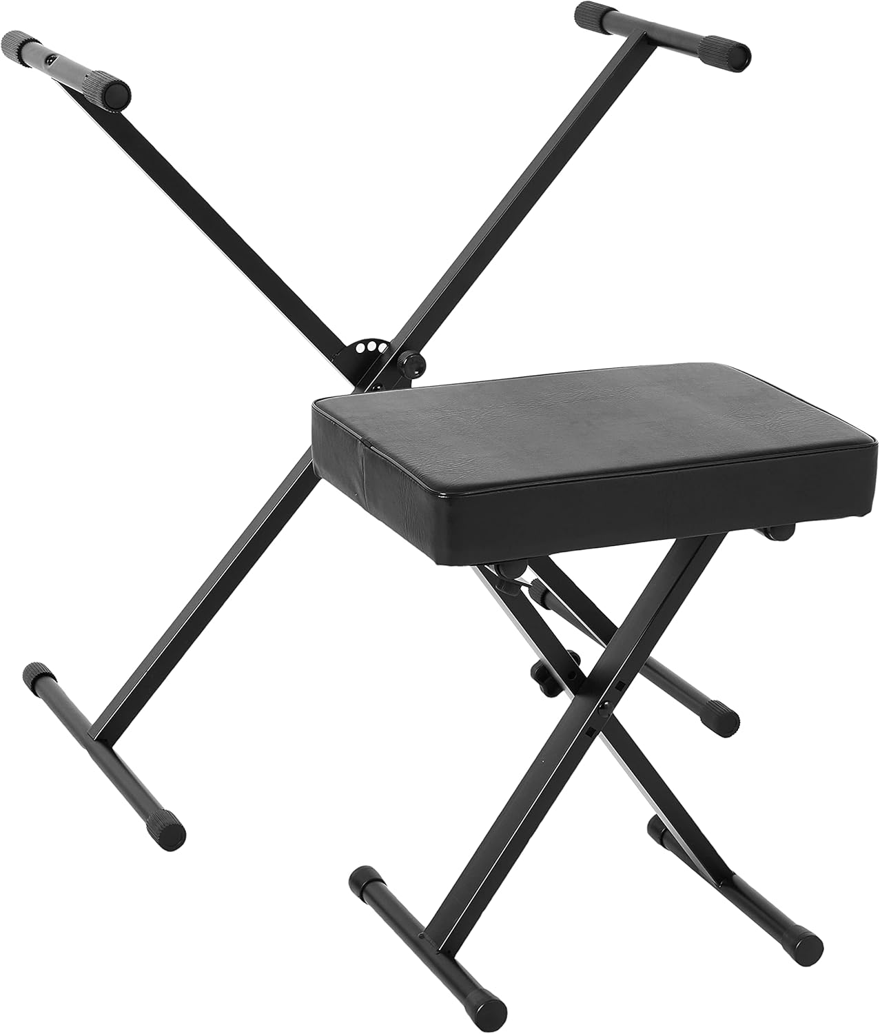 World Tour Single X Keyboard Stand and Deluxe Bench Package Pack of 2