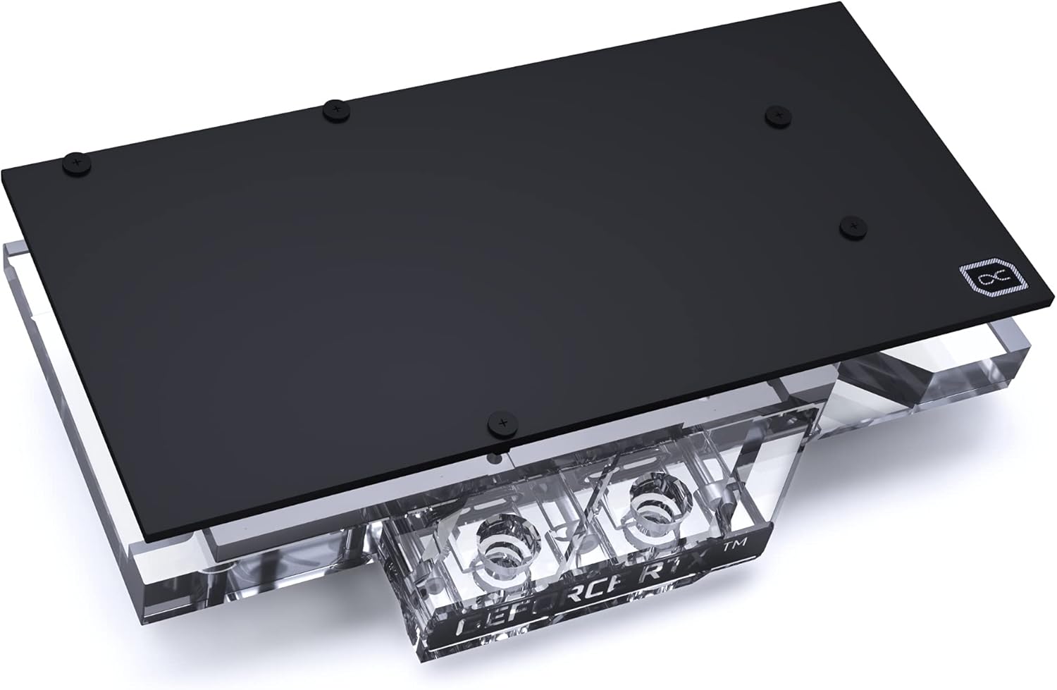 Alphacool Eisblock Aurora GPX-N GPU Water Block with Backplate, RTX 3080 Founders Edition, Plexi