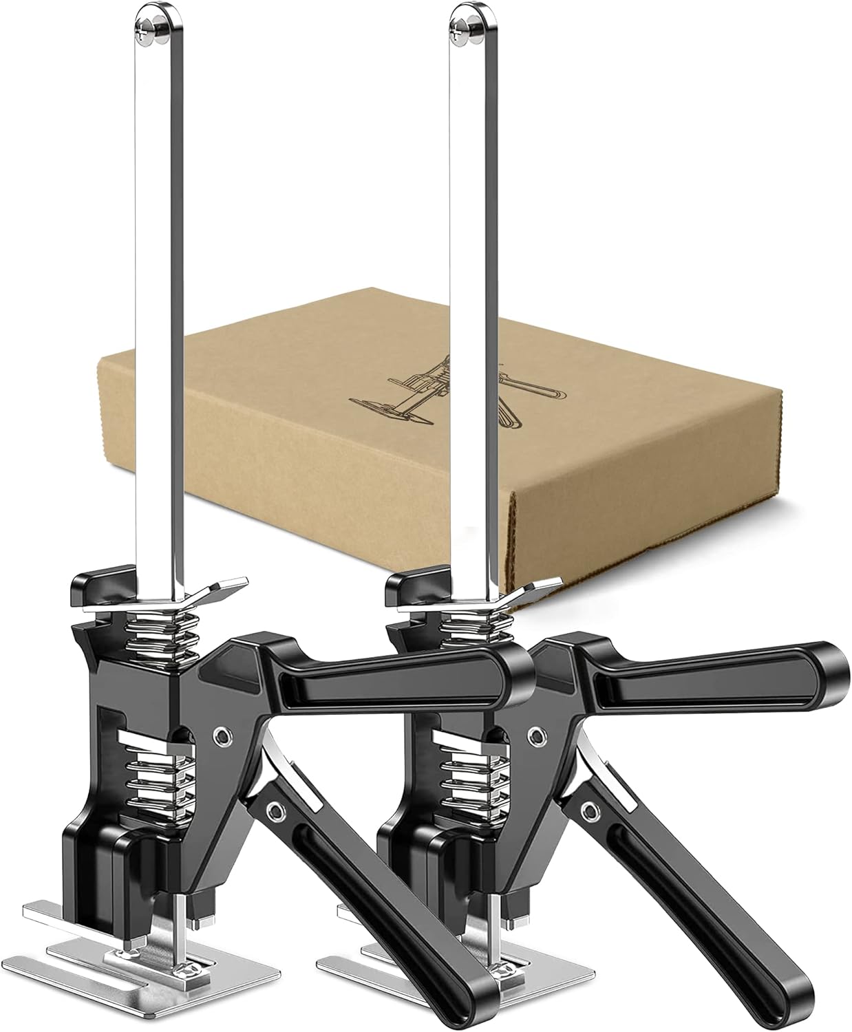 Arm Tool Lift 2PCS labor saving arm,Wall Tile Locator, cabinet installation tools,Door Panel Lifting Cabinet Jack Board Lifter