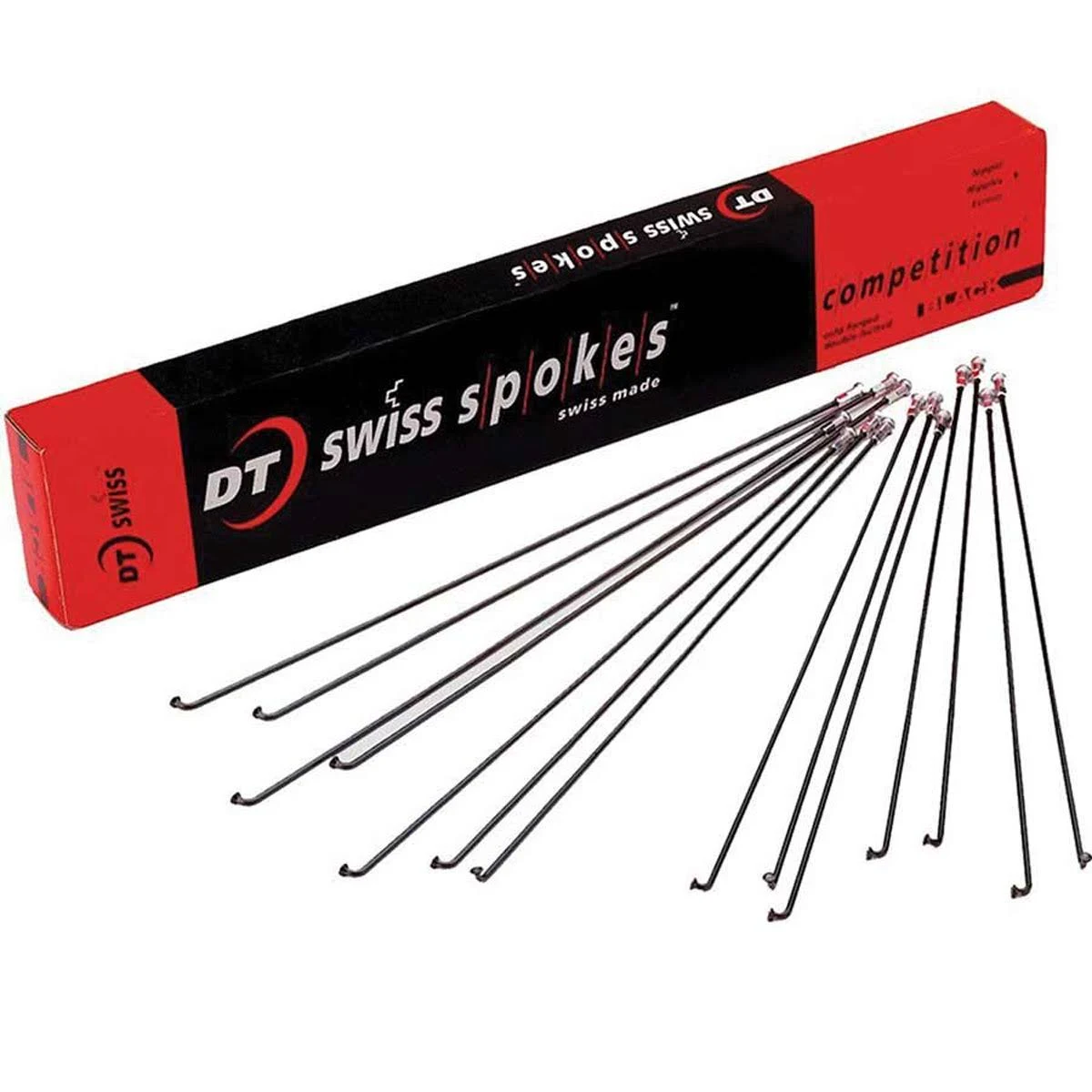 DT Swiss Competition Race 2.0/1.6 260mm Black Spokes Box of 72