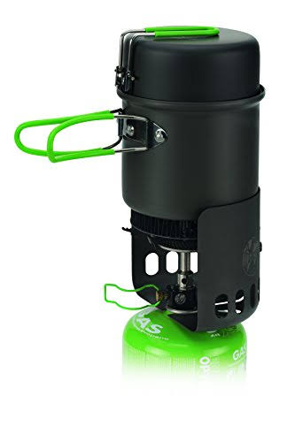 Optimus 8018921 Elektra Fe Includes Crux Lite Cook System, Black