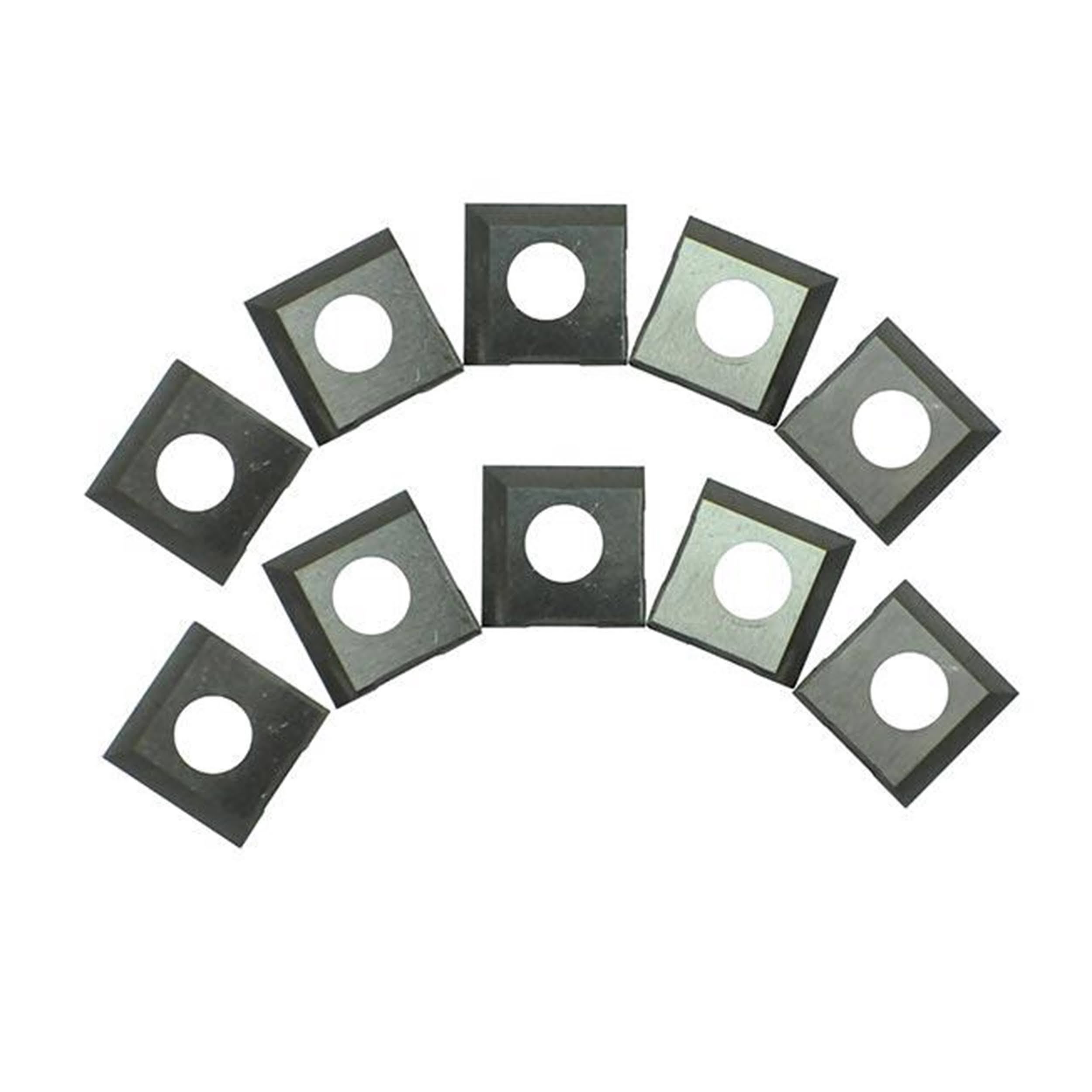 Rikon 25-499C Carbide 2-Edge Inserts for 25-130H Planer 10 Pack