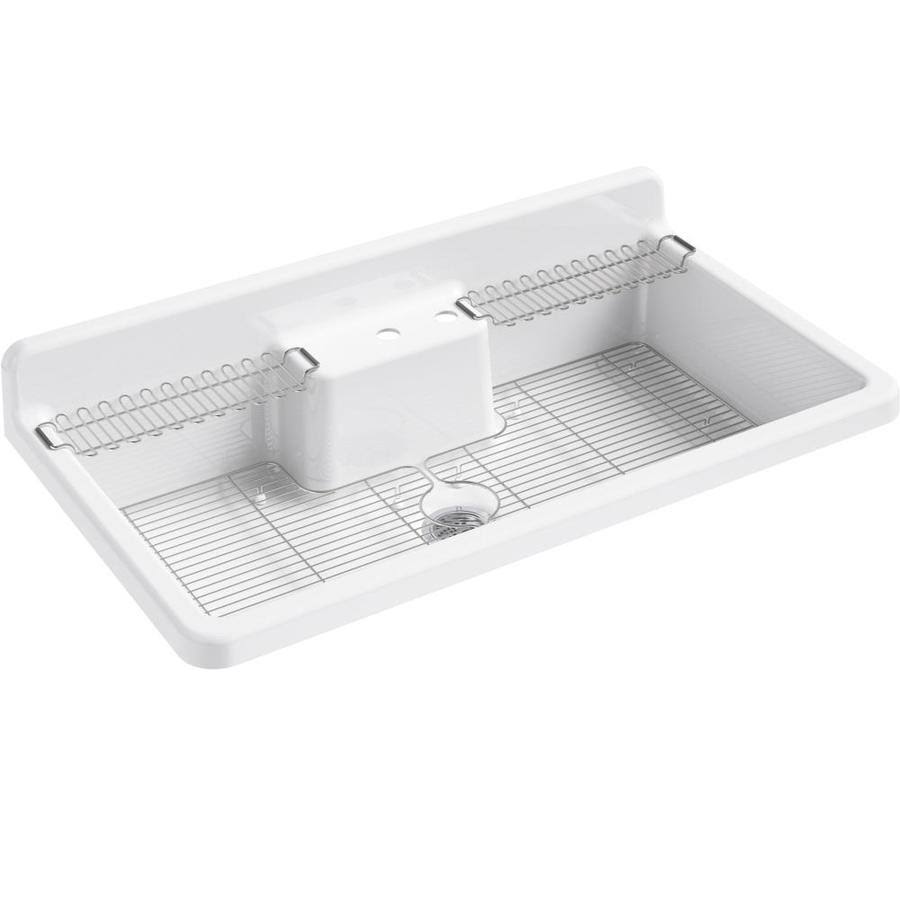 Kohler 21110-ST Farmstead Left-Hand Sink Rack - Stainless Steel