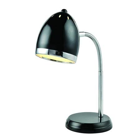 Lite Source LS-22311BLK Zachary Metal Desk Lamp, Black