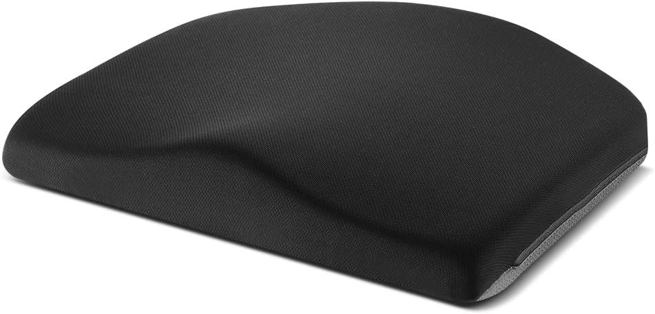 Tsumbay Comfort Seat Cushion for Office Chair - Ergonnomic 100% Memory Foam Firm Coccyx Pad - Relieve Back Pressure - Washable & Breathable Cover - for Car Seat/Computer Chair/Wheelchairs