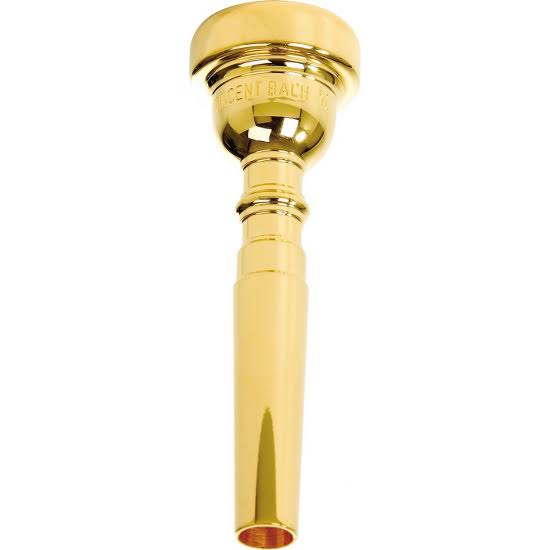 Bach Gold-Plated Trumpet Mouthpieces - Bach Gold-Plated Trumpet Mouthpiece - 12b