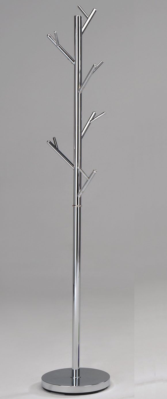 WHI Contemporary coat rack, CHROME