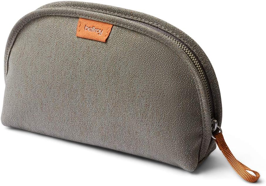 Bellroy Classic Pouch (EDC Zipper Travel Pouch, Water-Resistant Woven Fabric, Holds Pencils, Pens, Tech & Personal Items, Internal Mesh Pockets) - Melbourne Black Pack of 2