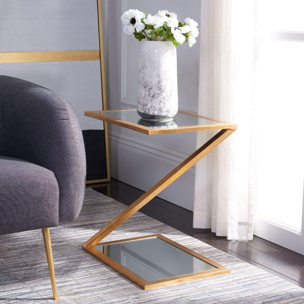 Safavieh Home Collection Andrea Gold Accent Table