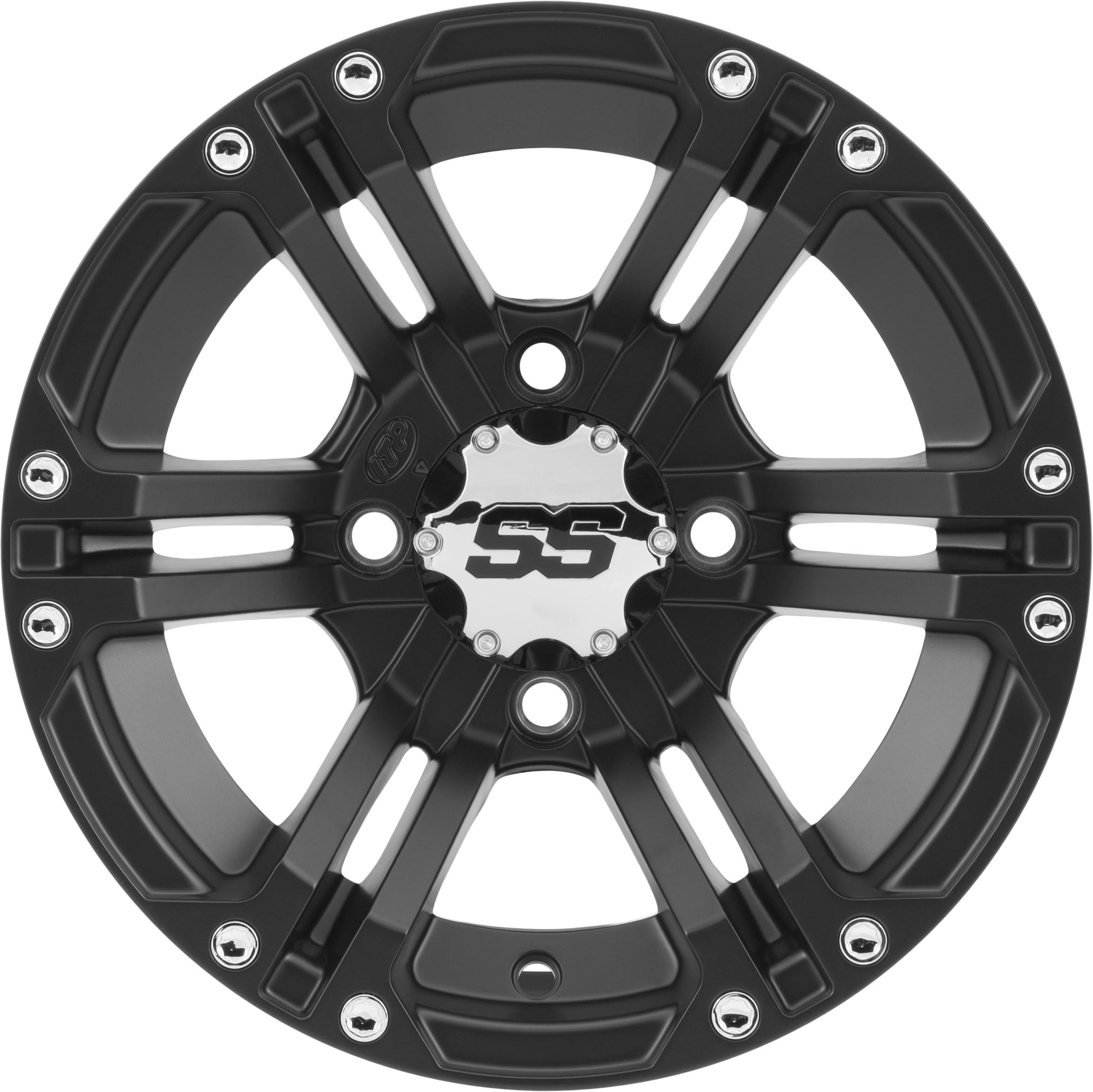 I.T.P. 1222231536B Ss212 Wheel 12x7 4/137 12mm 5+2 Black