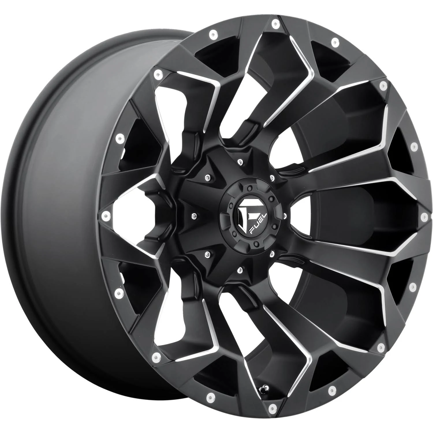 Fuel Matte Black Assault Wheel D54620202647