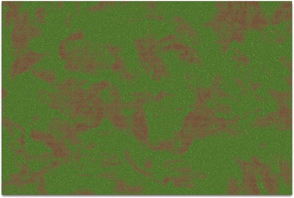 Stratagem 6' x 4' Open Field Grass Terrain Neoprene Tabletop Wargaming Grass Field Battlemat with Carrying Case Pack of 2