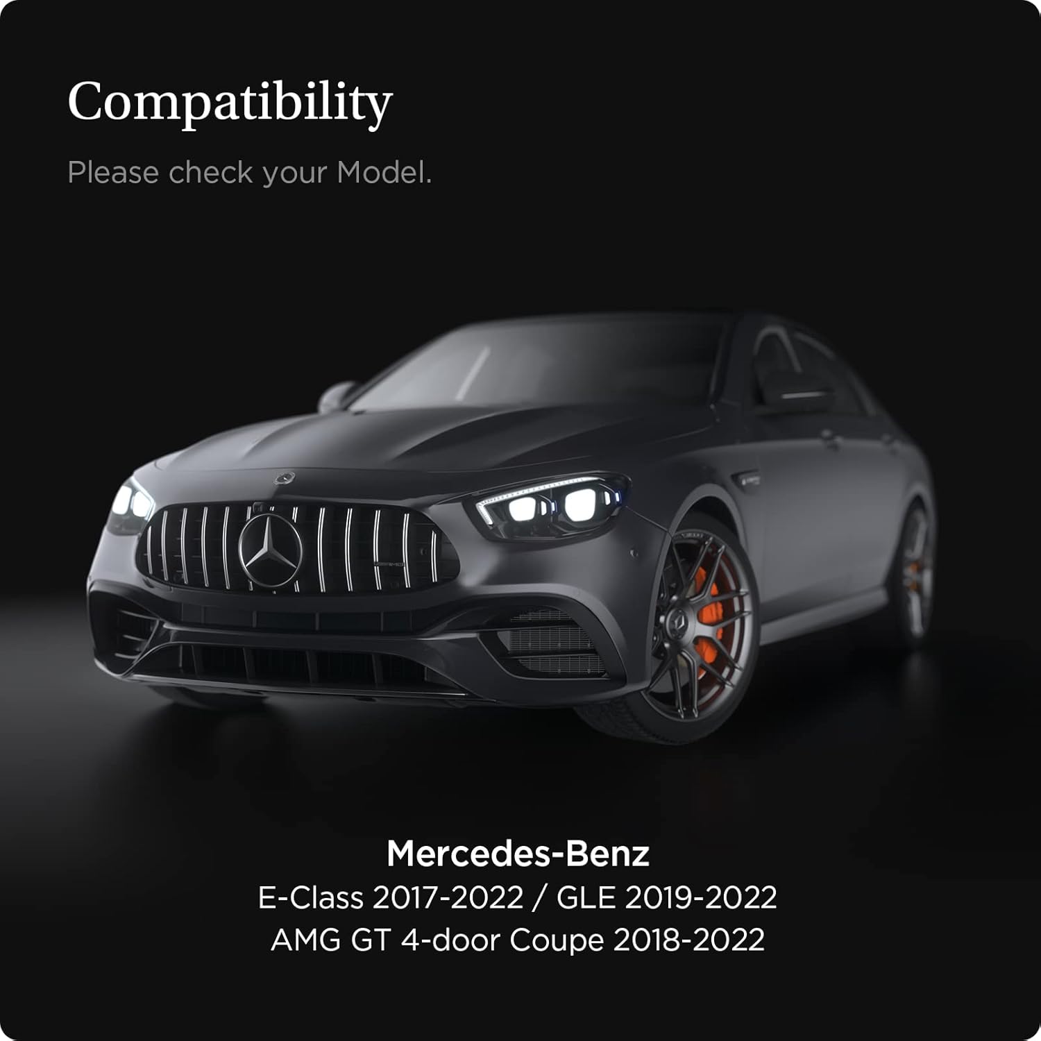 Spigen Tempered Glass Screen Protector [GlasTR EZ FIT] designed for 2021-2022 Mercedes Benz E-Class/GLE / 2018-2022 AMG GT 4-Door- Matte/Anti Fingerprint Pack of 2