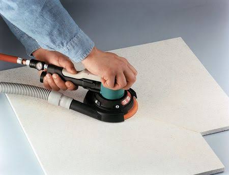 Dynabrade 58420 Dynorbital 6x22 Two-Hand Central Vacuum Random Orbital Sander