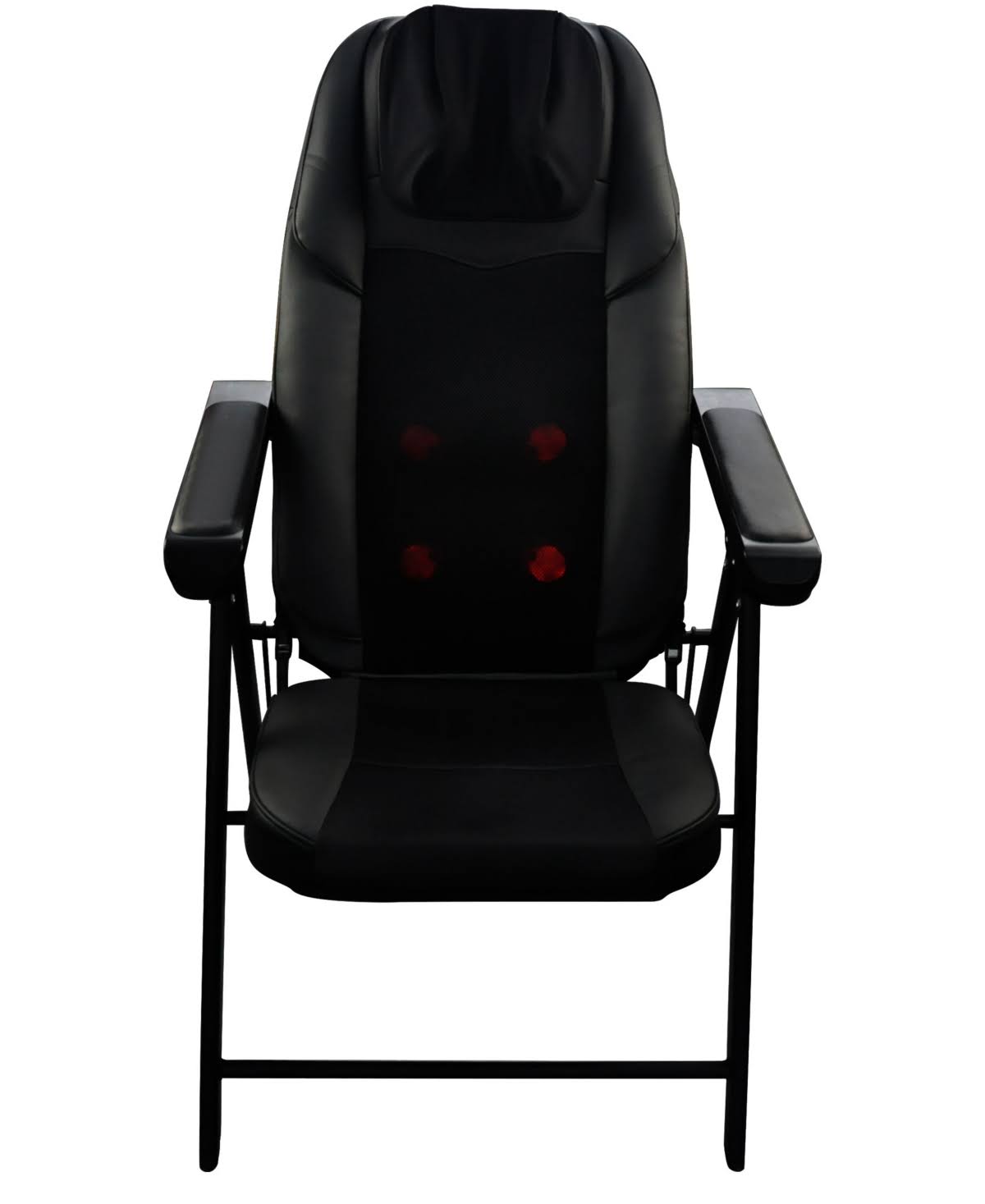 Belmint Portable Foldable Back Massage Chair with Heat Function for