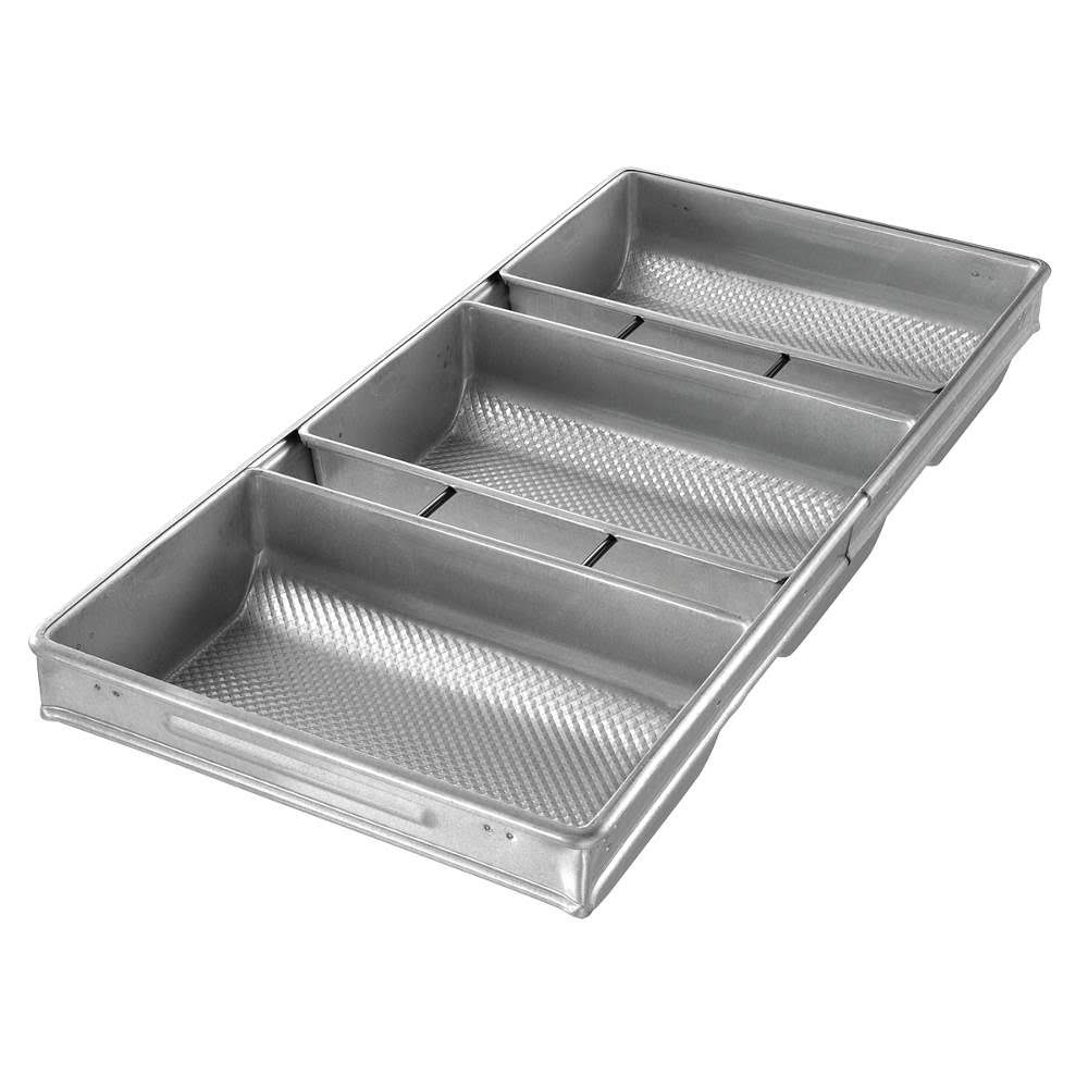 Chicago Metallic 47125 11M745 Rye Bread/Miche Pan Set, Each