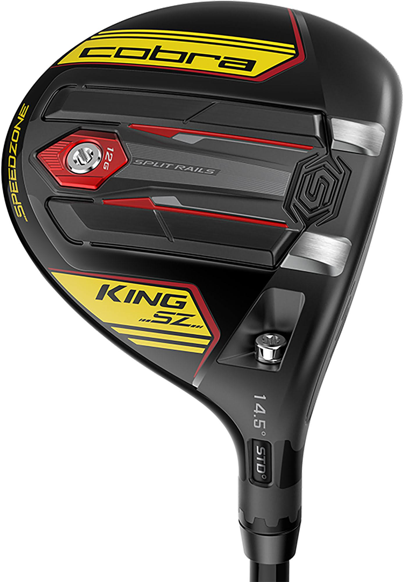 Left-Handed New Cobra King Speedzone Black Yellow Fairway Wood