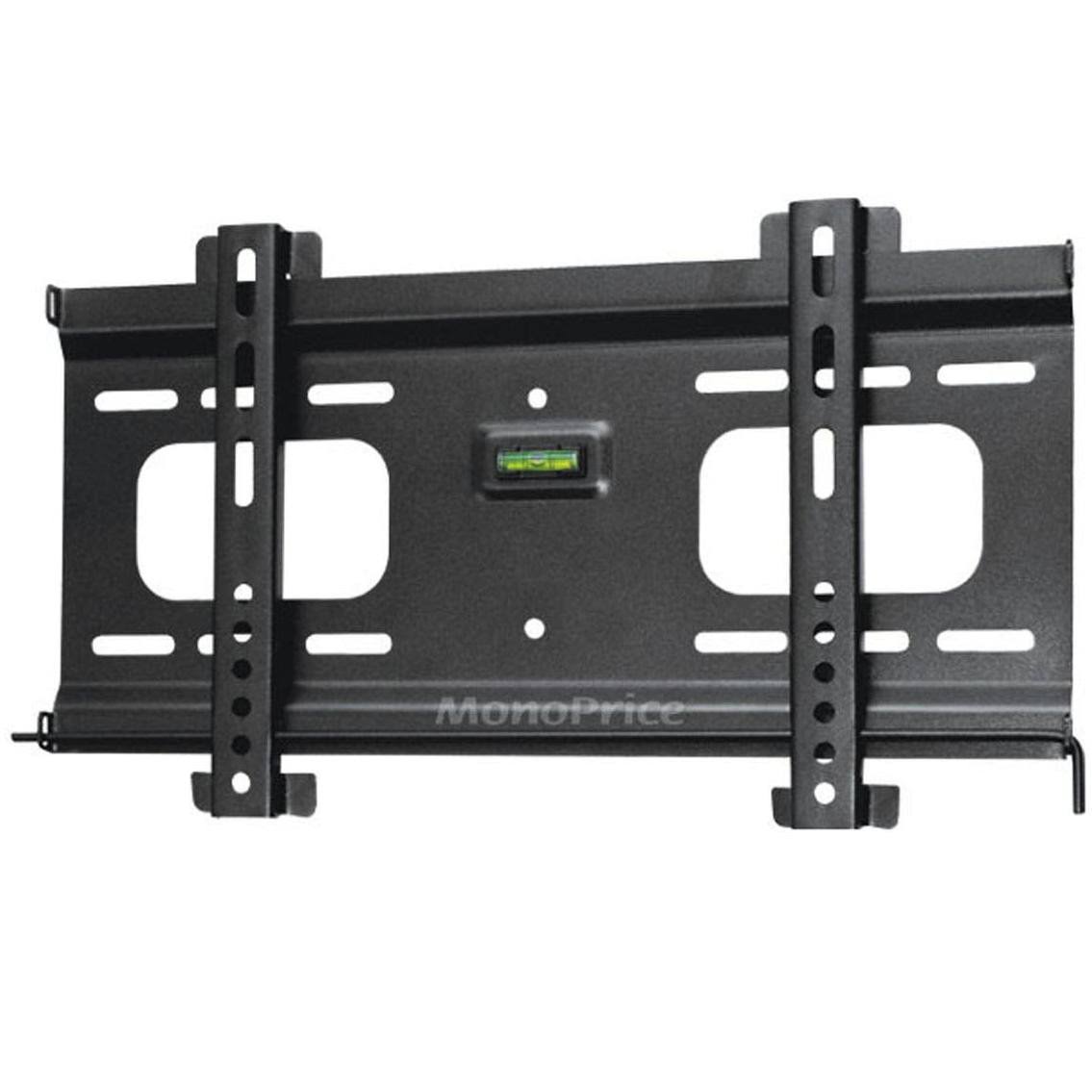 Monoprice Ultra-Slim Fixed Wall Mount Bracket for LCD LED Plasma (Max 165 lbs 32 - 55 inch) Black