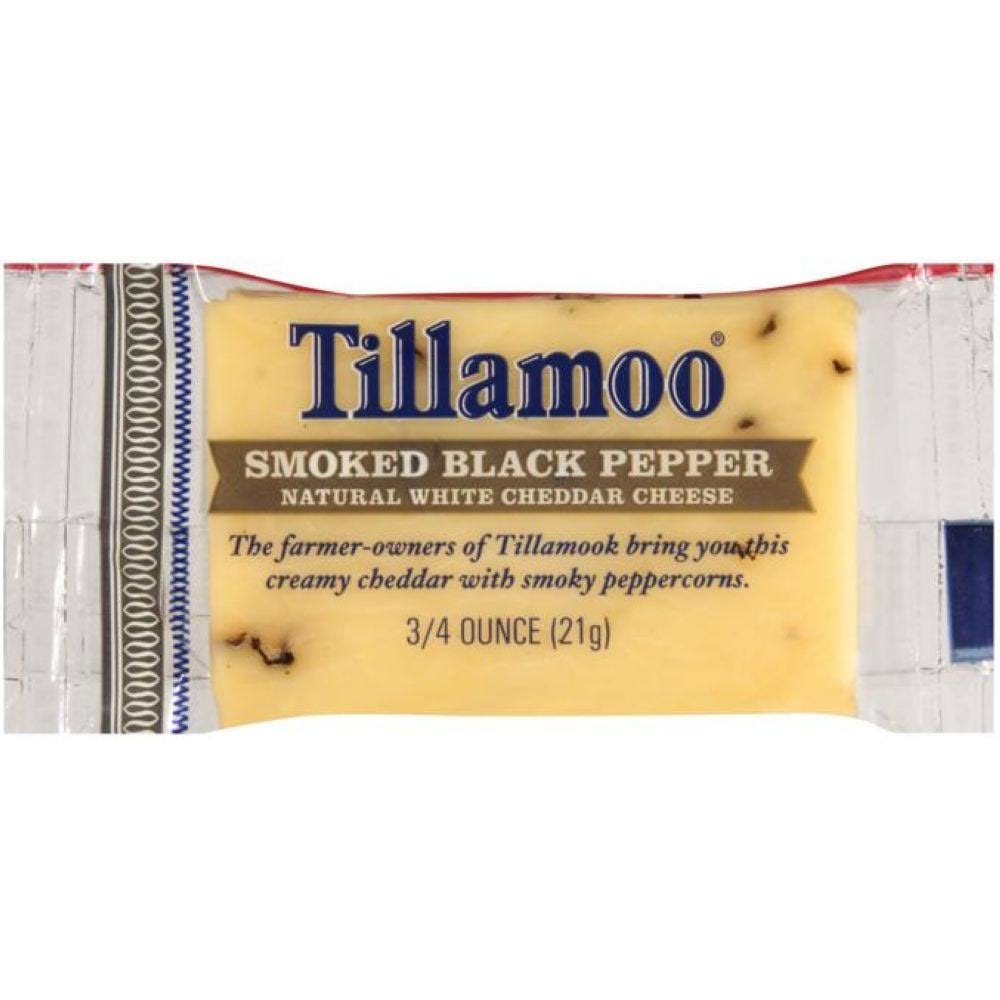 Tillamook Cheese, Smoked Black Pepper - 2 - 50 pack trays