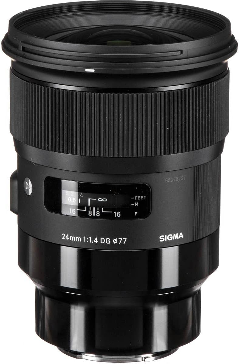 Sigma 24mm f/1.4 DG HSM Art Lens for Leica L-Mount Cameras, Black