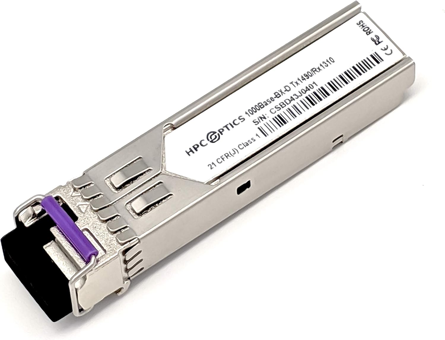 Juniper Compatible SFP-GE40KT15R13 40km Bi-Directional SFP Transceiver Pack of 2