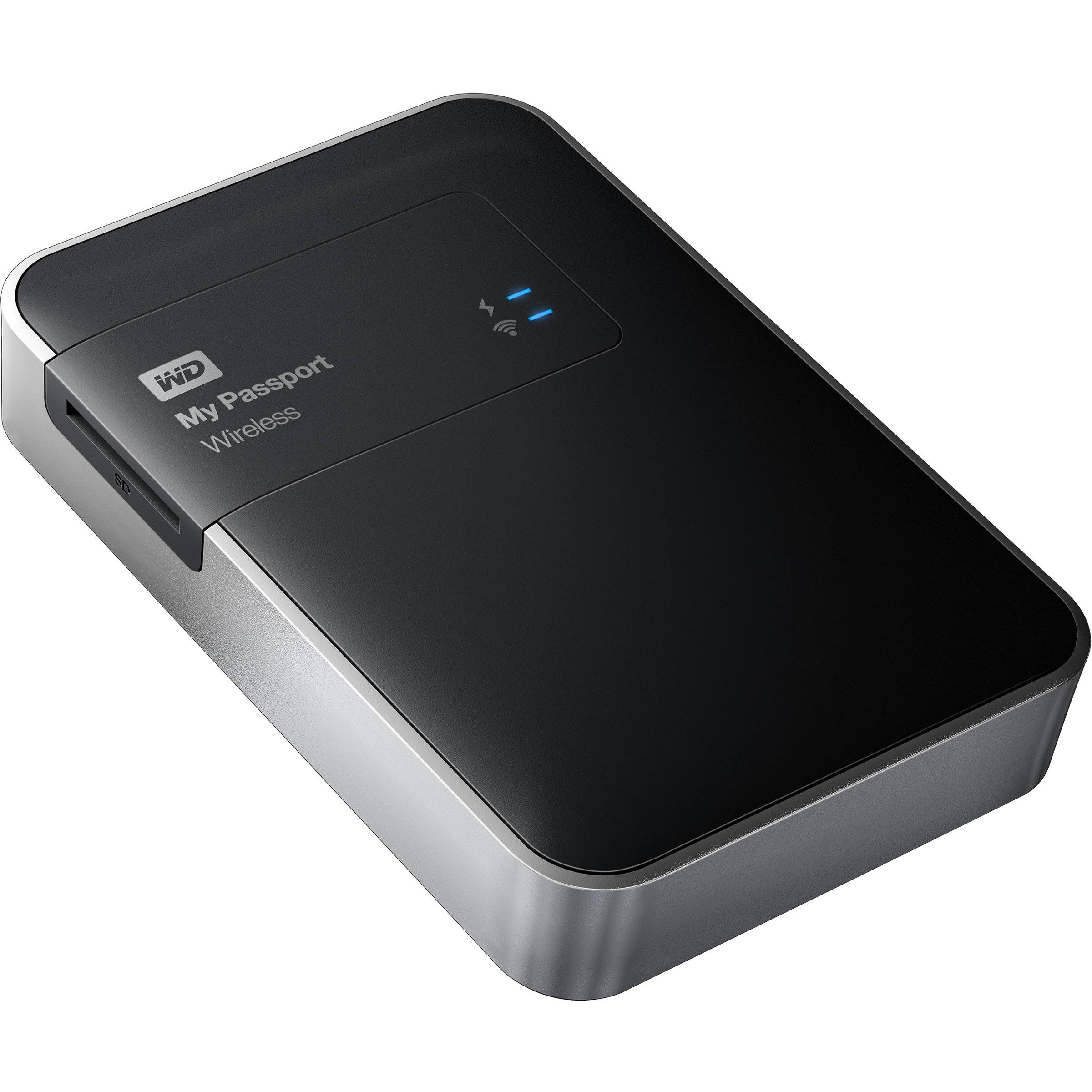 WD WDBDAF0020BBK-NESN 2TB My Passport Wireless Black