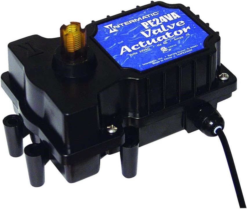 Intermatic PE24VA Valve Actuator, Black