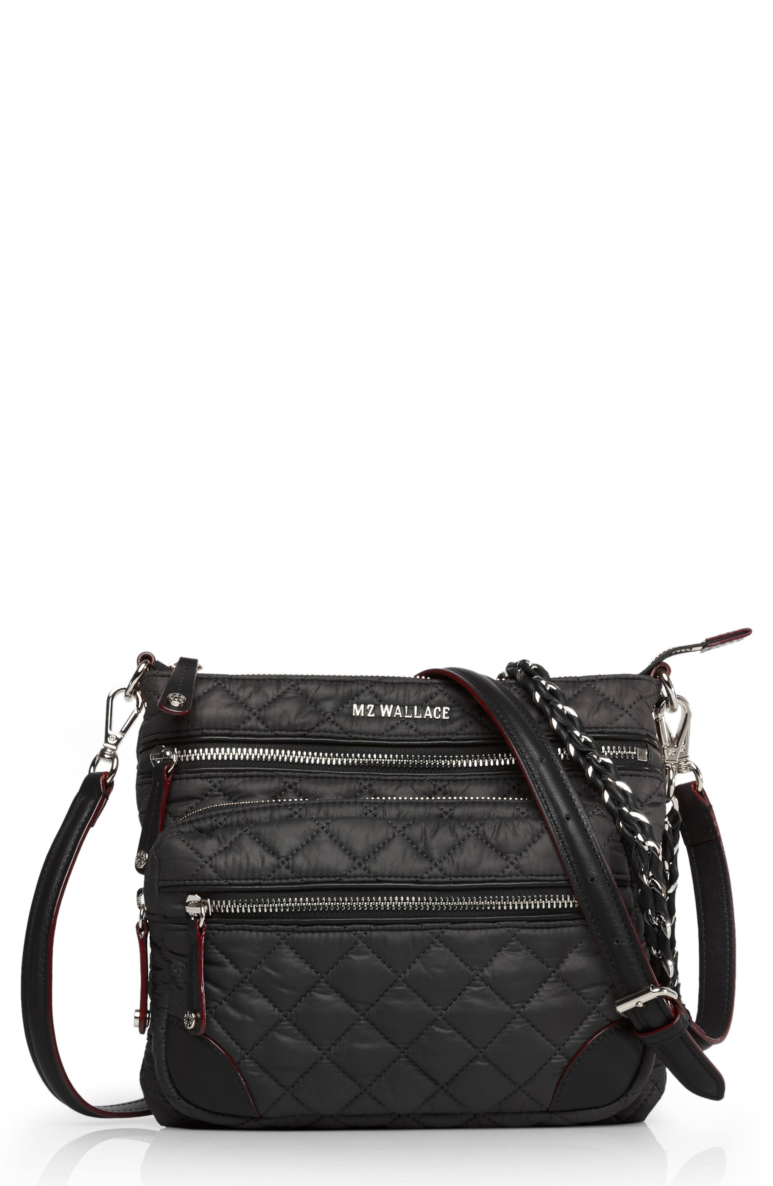 MZ Wallace Downtown Crosby Crossbody- Black