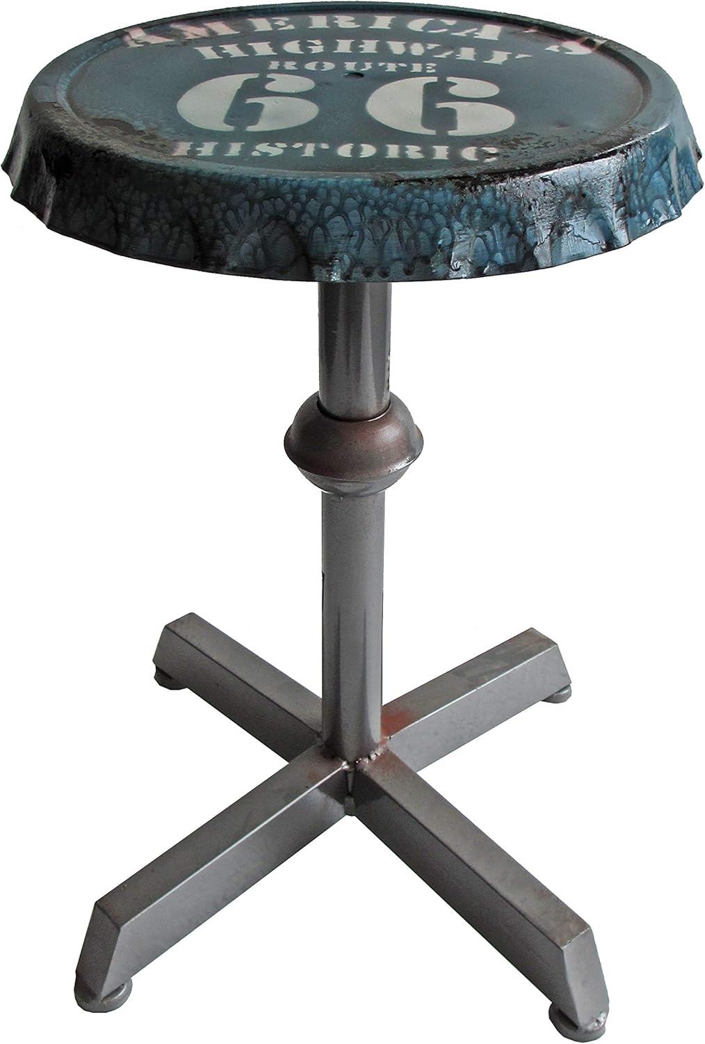 NACH Zell Industrial Bottle Cap Stool, 17x17x17.9 Pack of 2