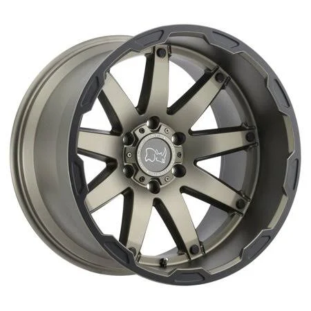 Black Rhino Oceano 17x9.5 5x139.70 0mm Matte Bronze w/Black Lip Edge