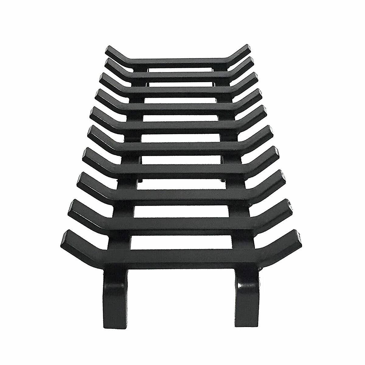 Heritage Products Heavy Duty 26 x 10 Steel Grate for Wood Stove u0026 Fireplace - Made in The USA