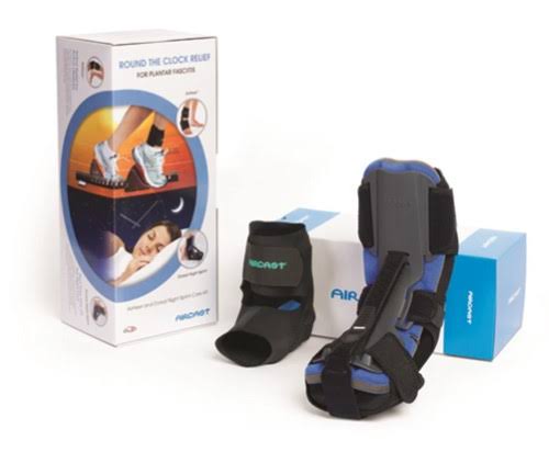 Aircast Airheel Ankle Support Brace and Dorsal Night Splint (Dns) Care Kit, Small
