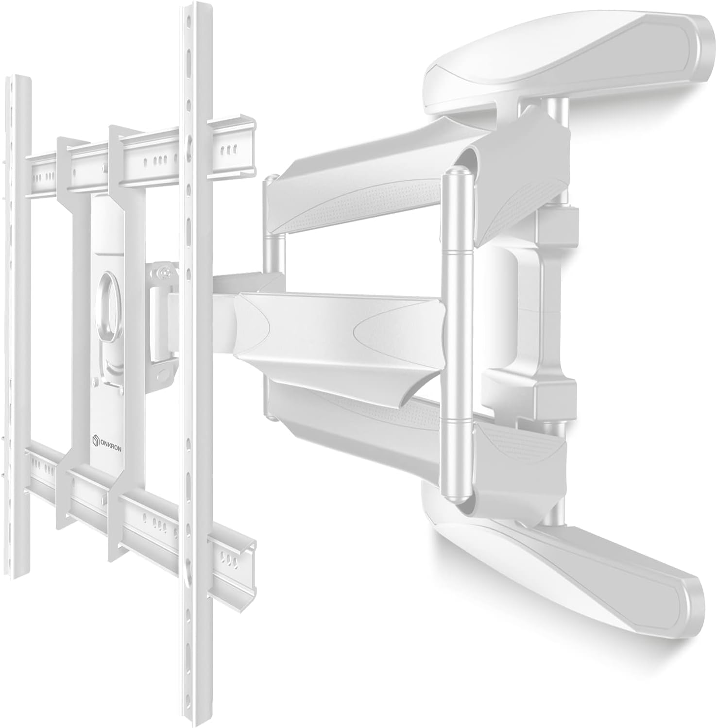 ONKRON TV Wall Mount for Most 42-70 Inch Flat Curved TVs with Swivels, Tilts & Extends 19.7 Inch - Wall Mount TV Bracket VESA 600x400 Fits LED, LCD, OLED, 4K TVs Up to 100 lbs Pack of 2