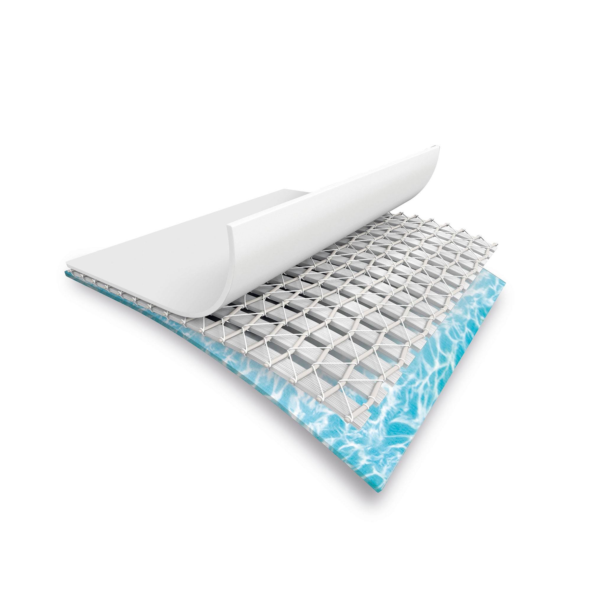 Intex 28207EH 10& x 30 inch Steel Metal Frame Beachside Swimming Pool w/ Filter Pump, Beige