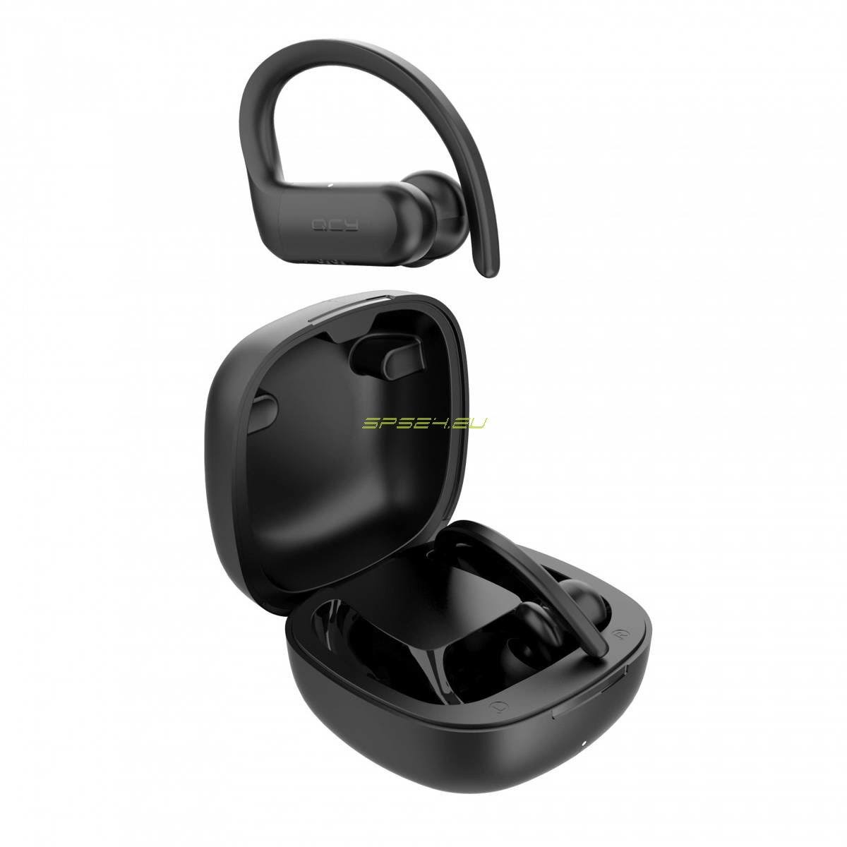 QCY T6 TWS Wireless Sports Earbuds, Bluetooth 5.0 Black