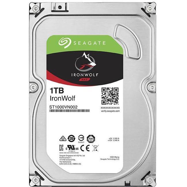 Seagate ST1000VN002 IronWolf 1TB SATA 3.5& Internal Hard Drive - 25 Pack