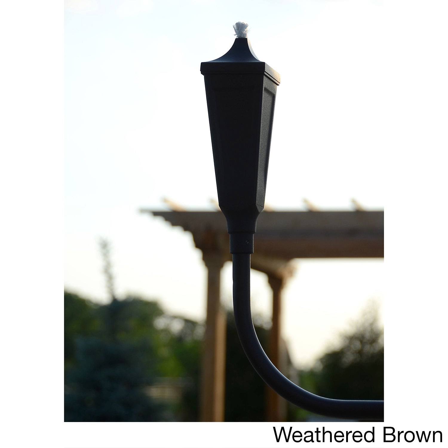 Starlite Patio Classic 2 Pack Sconce Weathered Brown