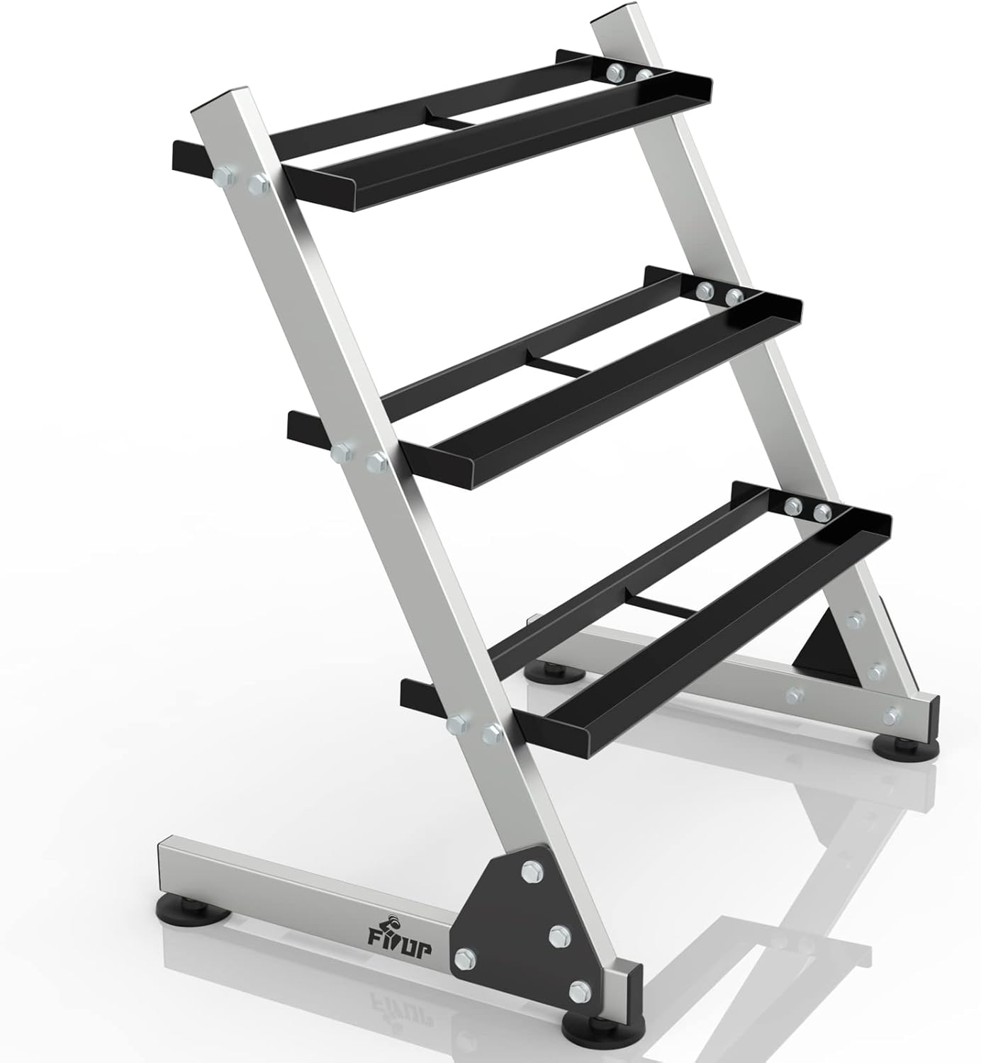 FISUP Dumbbell Rack,Weight Rack for Dumbbells,Dumbbell Rack Stand Only for Home Gym