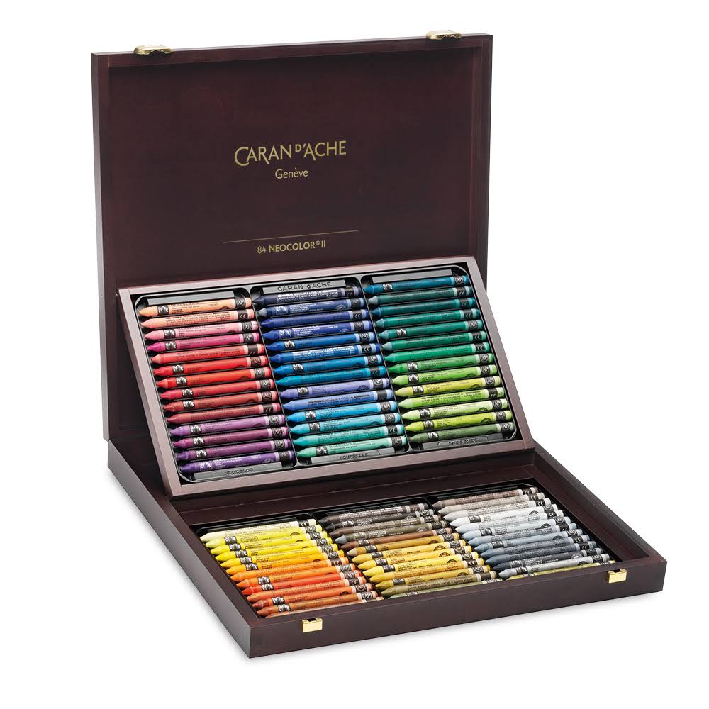 Caran d&Ache | Neocolor II Wood Box Set of 84