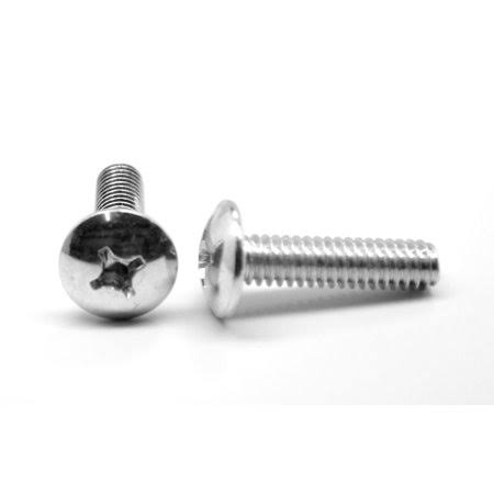 #10-32 x 1/4 inch (FT) Fine Thread Machine Screw Phillips Truss Head Stainless Steel 18-8 Pk 2000