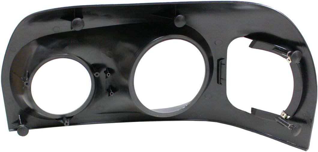 Headlight Bezel Black - Driver & Passenger Side (Fit: Freightliner Century)