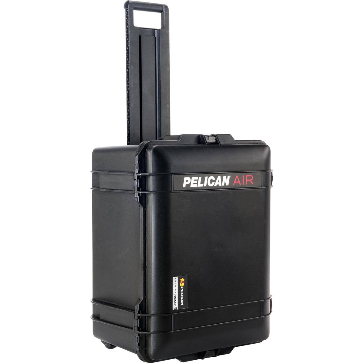 Pelican 1607AirNF Wheeled Hard Case with Liner, No Insert, Black