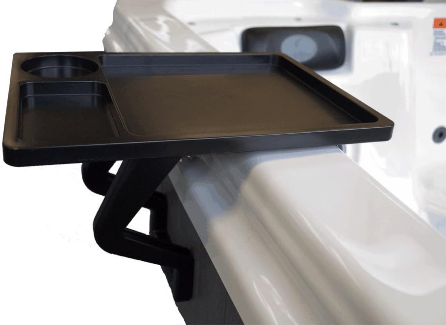 QCA Spas 6952BL Aqua Spa Snack Tray, 9.5 by 13-Inch, Black Pack of 2