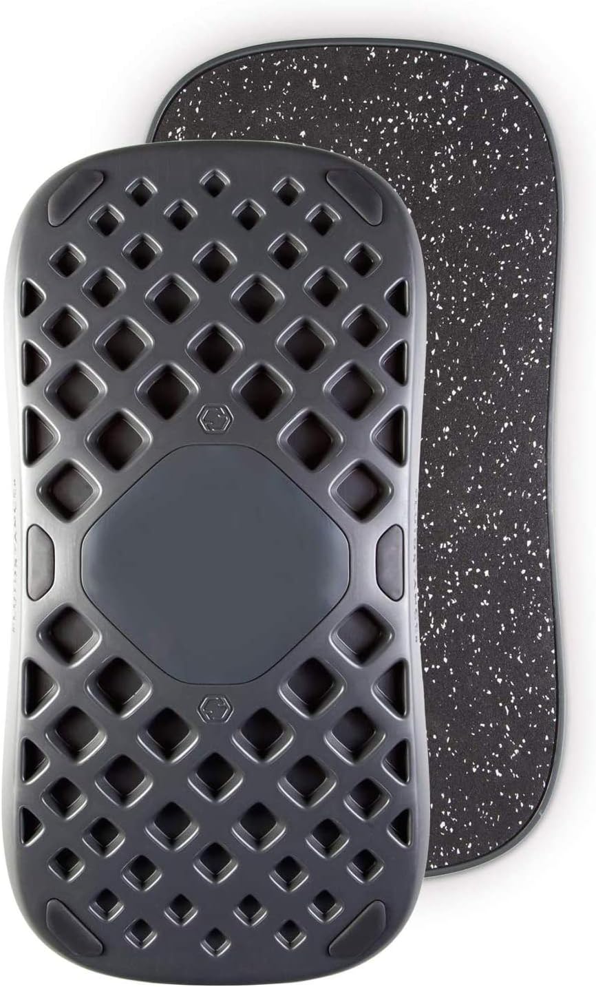 FluidStance The Plane Standing Desk Balance Board | Work, Home Office, Adult Stand Up Desk Exercise Accessory | Wobble, Whirly, Motion Board Movements | Anti Slip Surface